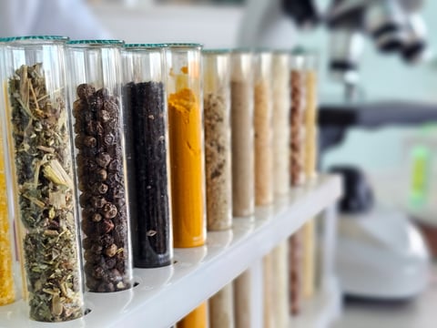 Seasonal items neatly organized